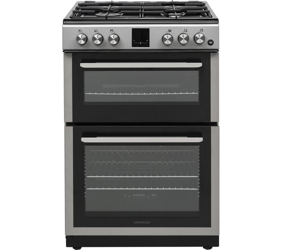 KENWOOD KTG606S22 60 cm Gas Cooker - Silver