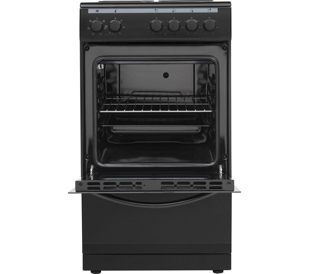 ESSENTIALS CFSEBK22 50 cm Electric Solid Plate Cooker - Black image number 5 of 7