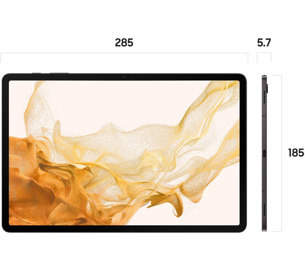 Samsung Galaxy Tab S8+ 12.4 512GB Wi-Fi with S-Pen Graphite SM-X800NZAGXAR  - Best Buy