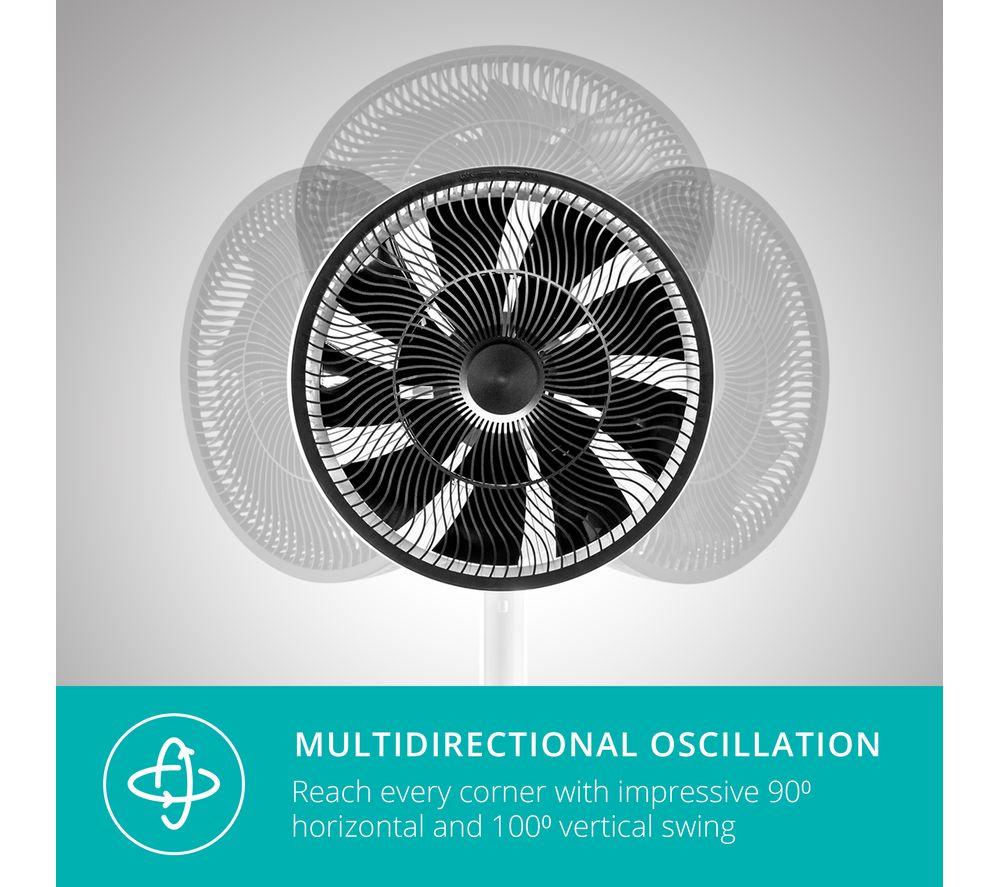 DUUX Whisper DXCF03UK 13.4" Pedestal Fan - White image number 5 of 11