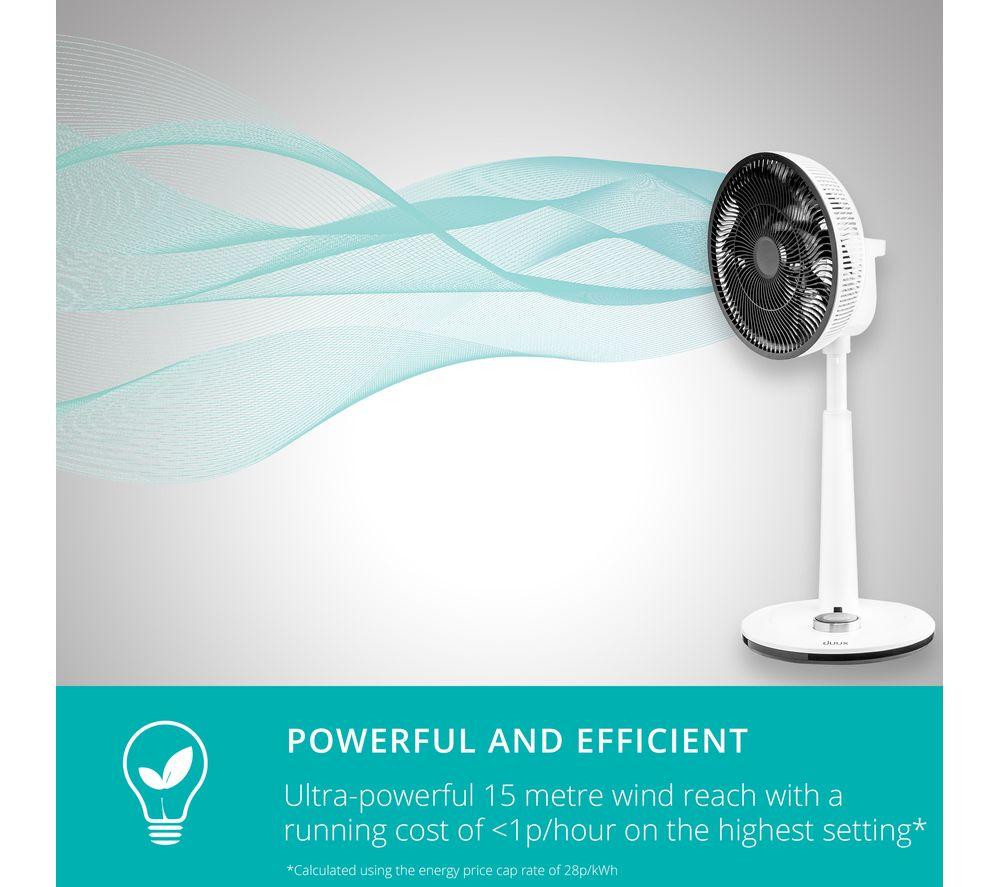 DUUX Whisper DXCF03UK 13.4" Pedestal Fan - White image number 7 of 11