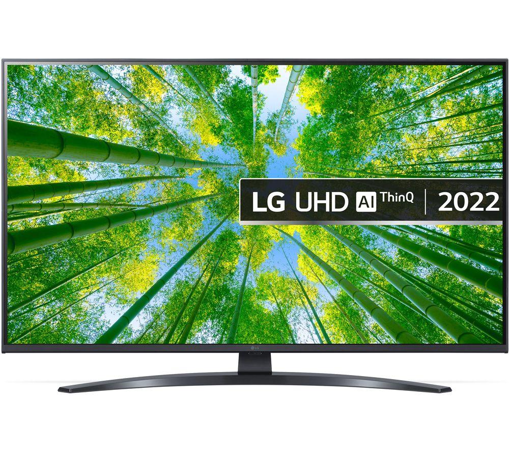 LG 43UQ81006LB Smart 4K Ultra HD HDR LED TV with Google Assistant & Amazon Alexa - Dark Iron Grey