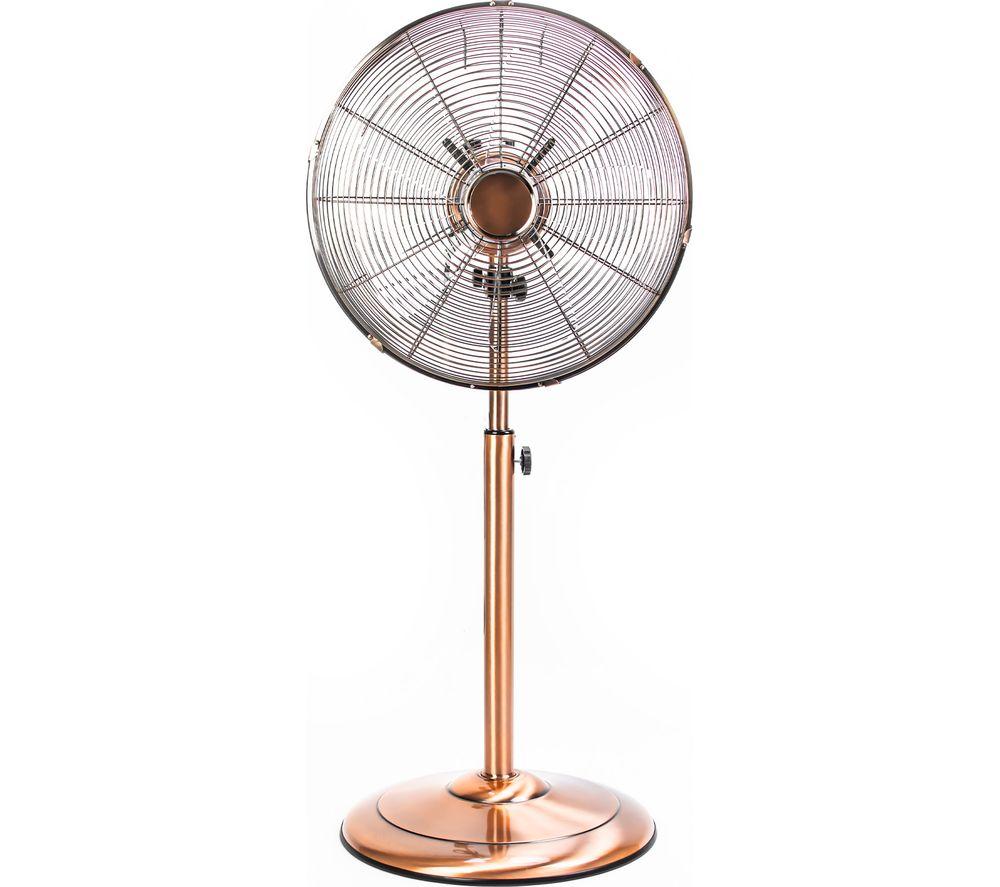 STATUS D16CSTANDFAN1PKB 16 Pedestal Fan - Copper, Gold