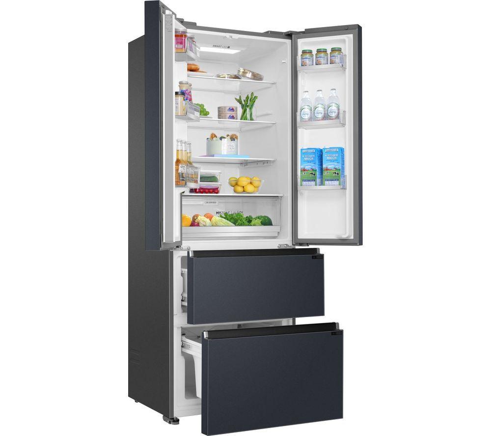 HAIER HFR5719ENPB Fridge Freezer - Slate Black image number 3 of 22