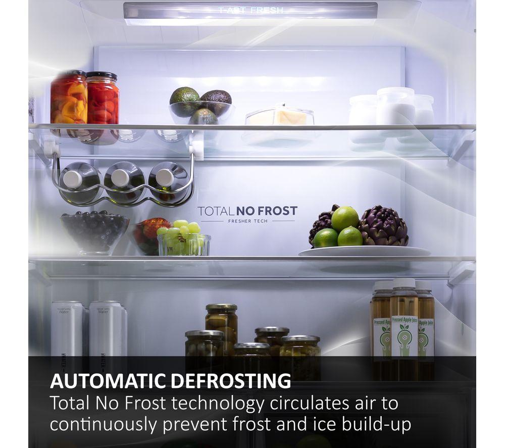 HAIER HFR5719ENPB Fridge Freezer - Slate Black image number 9 of 22