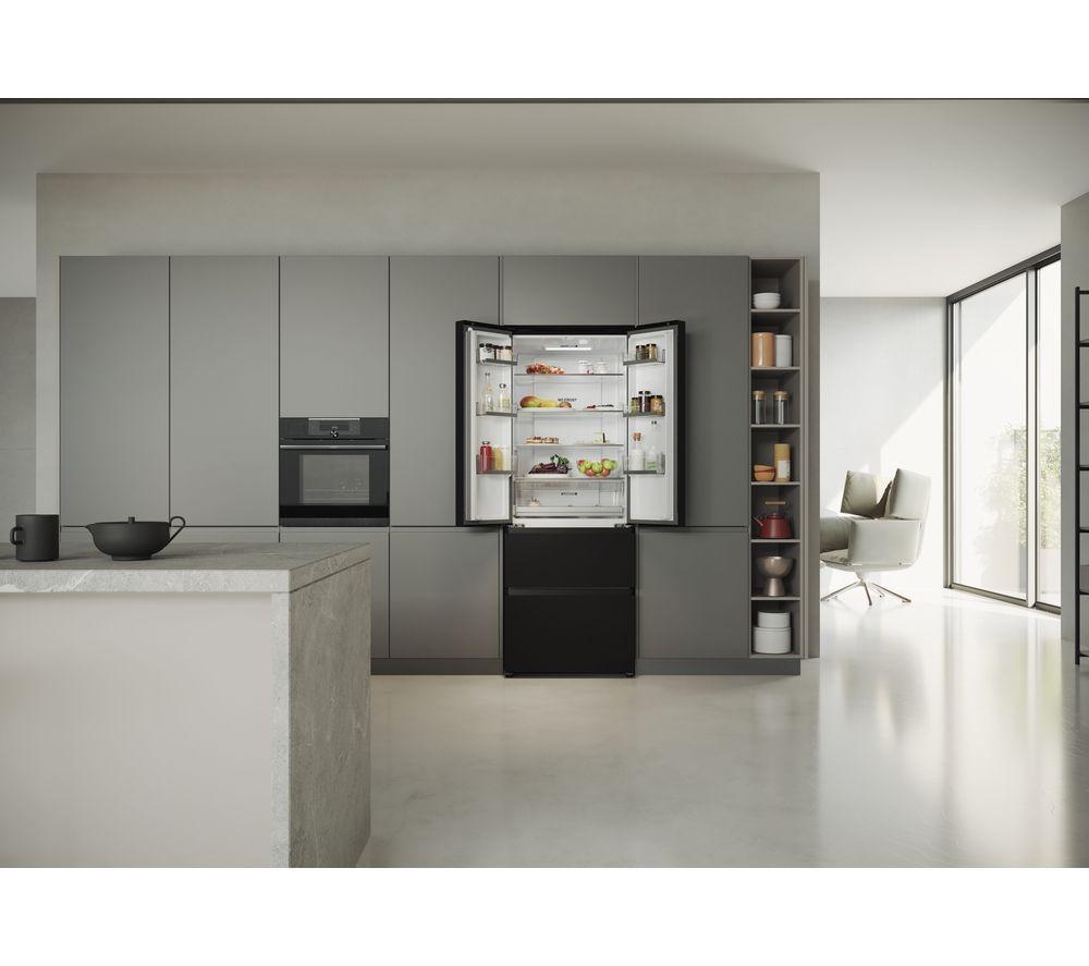 HAIER HFR5719ENPB Fridge Freezer - Slate Black image number 10 of 22