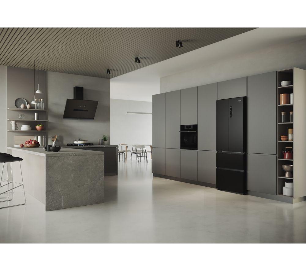HAIER HFR5719ENPB Fridge Freezer - Slate Black image number 14 of 22