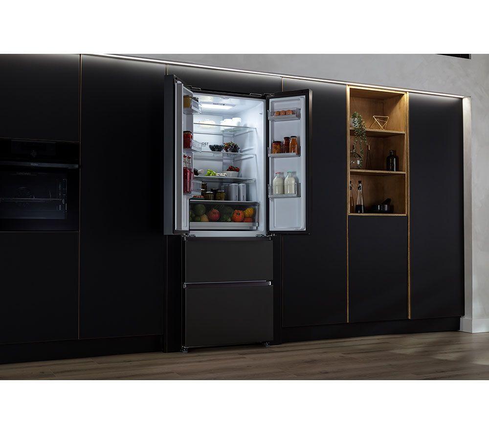 HAIER HFR5719ENPB Fridge Freezer - Slate Black image number 17 of 22