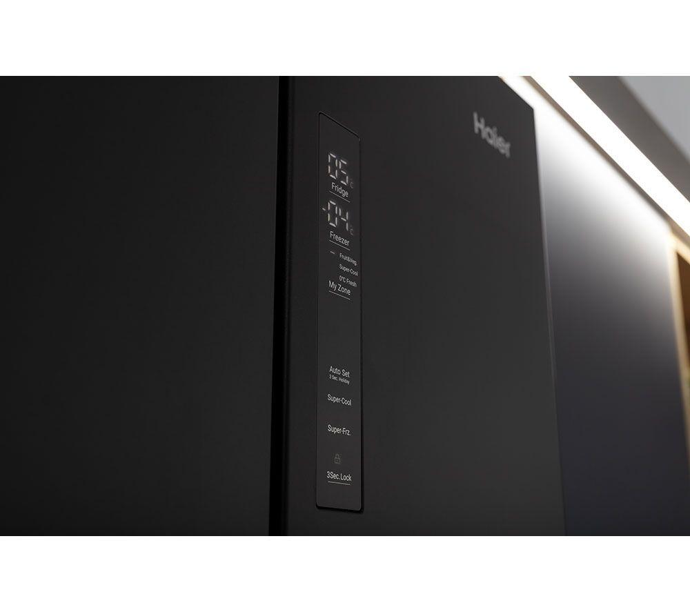HAIER HFR5719ENPB Fridge Freezer - Slate Black image number 19 of 22