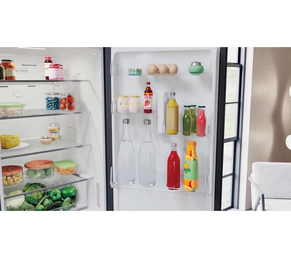 HOTPOINT H5X 82O SK 70/30 Fridge Freezer - Black image number 8 of 10