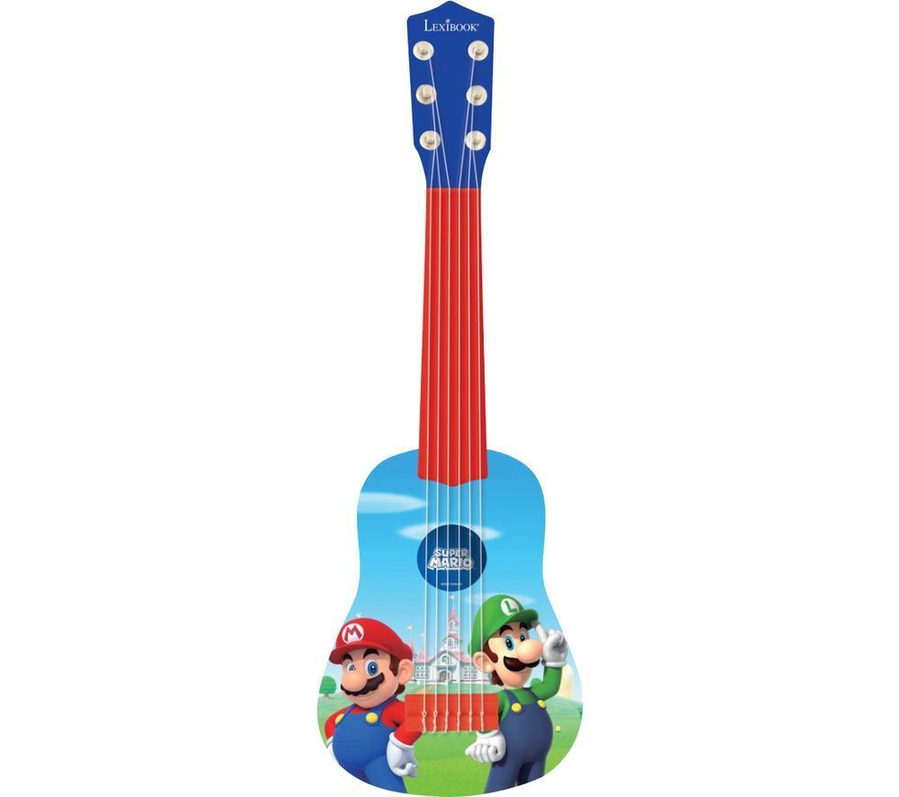 LEXIBOOK K200NI Guitar - Super Mario, Blue,Red