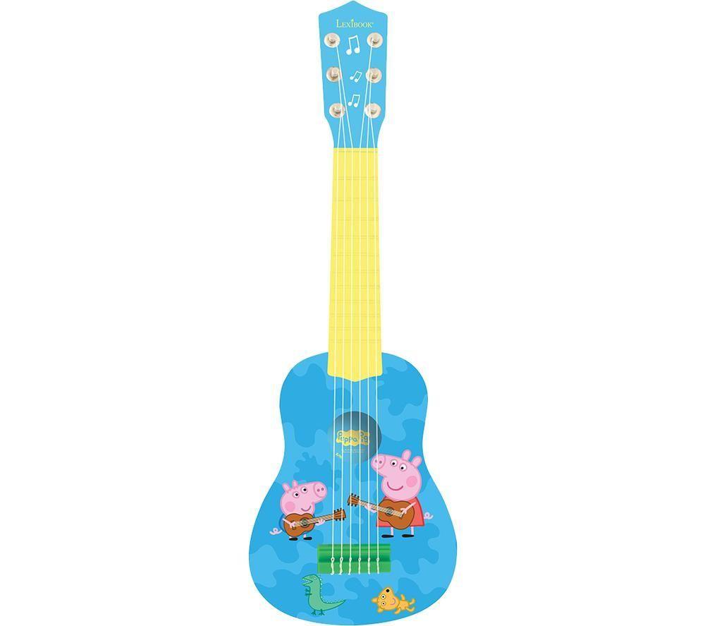 LEXIBOOK K200PP Guitar - Peppa Pig, Yellow,Blue