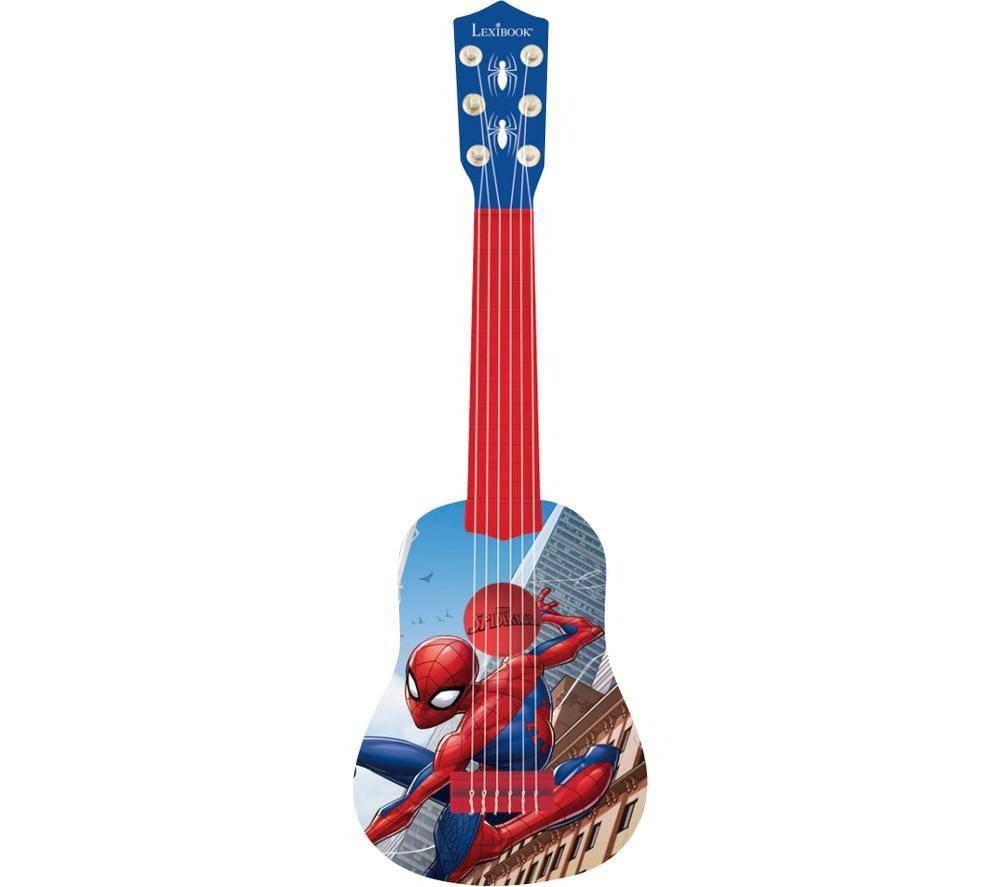 LEXIBOOK K200SP Guitar - Spider-Man, Blue,Red