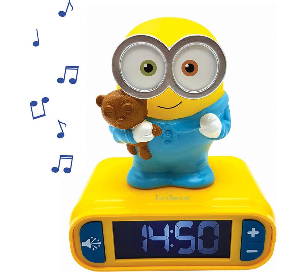 LEXIBOOK RL800DES Nightlight Alarm Clock - Despicable Me image number 3 of 5