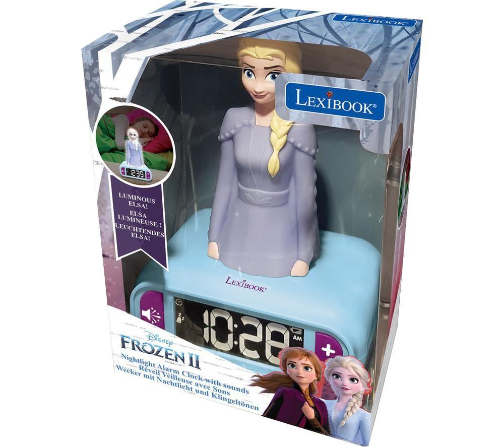 LEXIBOOK RL800FZ Nightlight Alarm Clock - Disney Frozen II image number 3 of 3