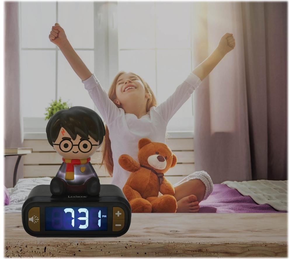 LEXIBOOK RL800HP Nightlight Alarm Clock - Harry Potter image number 3 of 3
