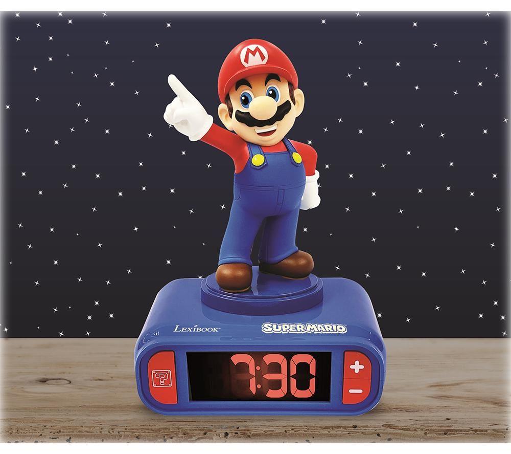 LEXIBOOK RL800NI Nightlight Alarm Clock - Super Mario image number 4 of 4