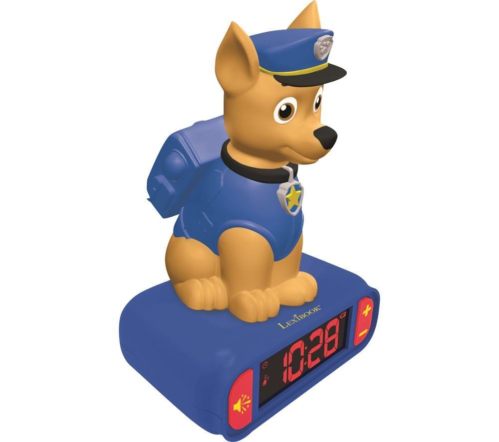 LEXIBOOK RL800PA Nightlight Alarm Clock - Paw Patrol image number 3 of 4