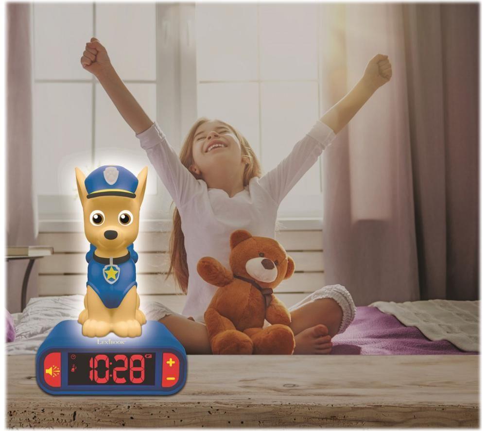 LEXIBOOK RL800PA Nightlight Alarm Clock - Paw Patrol image number 4 of 4