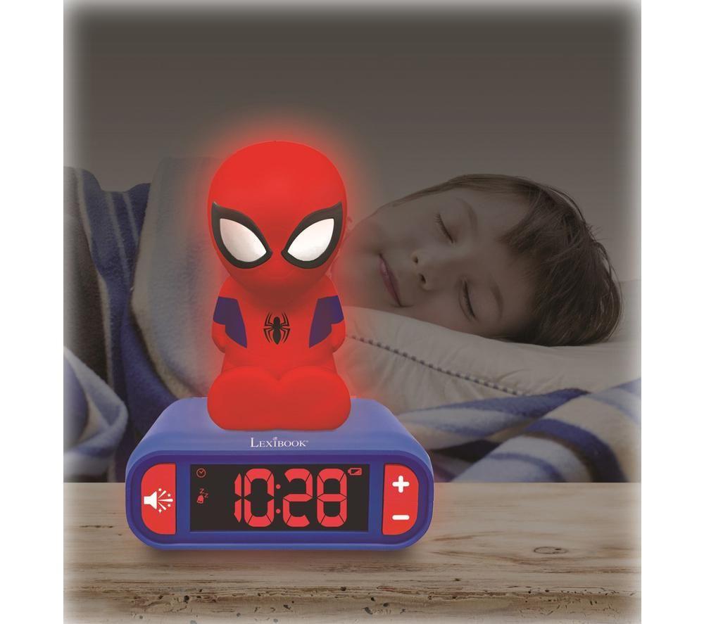 LEXIBOOK RL800SP Nightlight Alarm Clock - Spider-Man image number 2 of 3