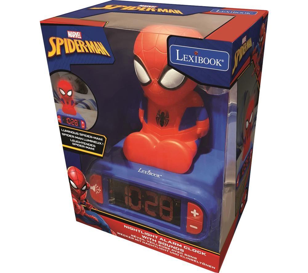 LEXIBOOK RL800SP Nightlight Alarm Clock - Spider-Man image number 3 of 3