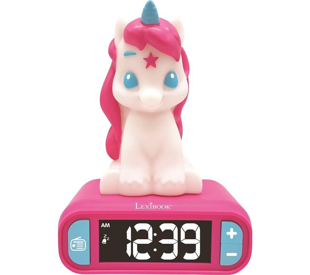 Buy LEXIBOOK RL800UNI Nightlight Alarm Clock Unicorn Currys