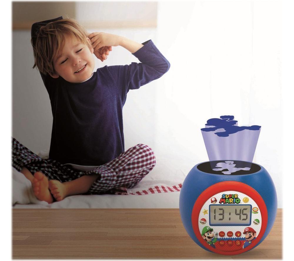 LEXIBOOK RL977NI Projector Alarm Clock - Super Mario & Luigi image number 2 of 3