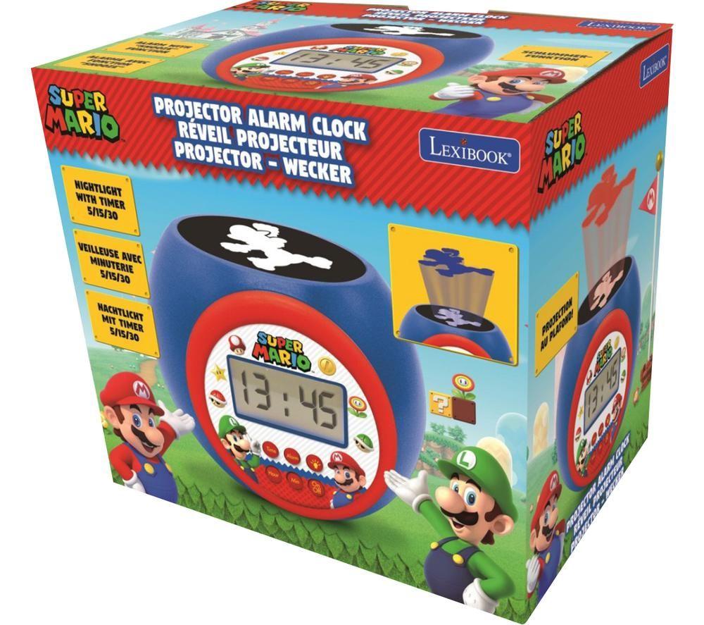 LEXIBOOK RL977NI Projector Alarm Clock - Super Mario & Luigi image number 3 of 3