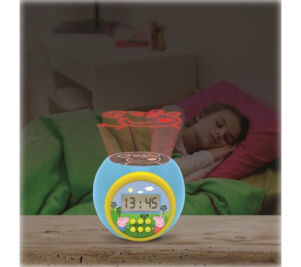 LEXIBOOK RL977PP Projector Alarm Clock - Peppa Pig image number 2 of 3
