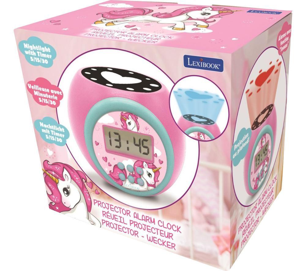 LEXIBOOK RL977UNI Projector Alarm Clock - Unicorn image number 5 of 5