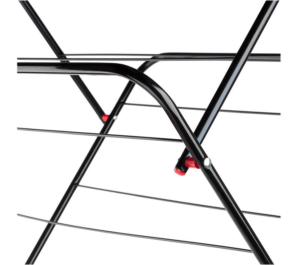 RUSSELL HOBBS LA073785EU7 Clothes Airer - Red & Black image number 3 of 5