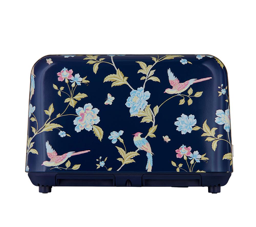 LAURA ASHLEY VQSBT583BSUK 4-Slice Toaster - Elveden Navy image number 6 of 8