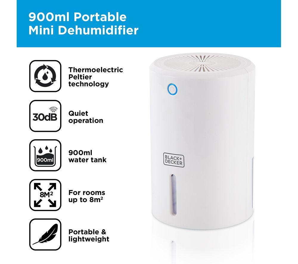 BLACK + DECKER BXEH60001GB Portable Dehumidifier  - White image number 2 of 11