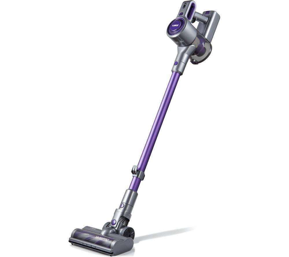 TOWER Pro Performance Pet 3-in-1 VL50 T513002 Cordless Vacuum Cleaner - Purple & Grey, Silver/Grey,P