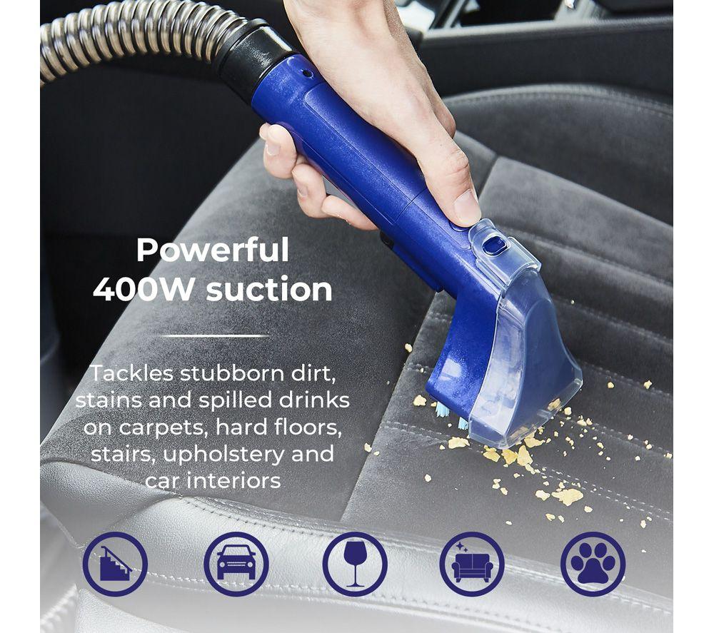 TOWER Aquajetplus TSC10 Cylinder Carpet Cleaner - Grey image number 3 of 10
