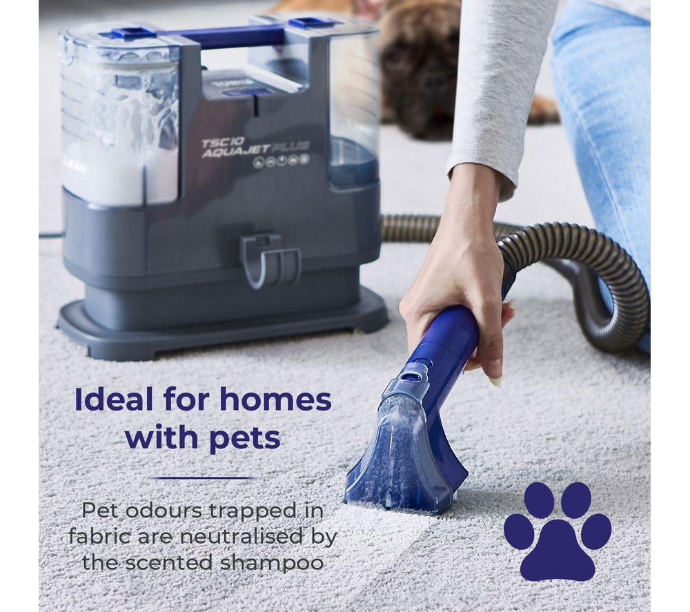 TOWER Aquajetplus TSC10 Cylinder Carpet Cleaner - Grey image number 5 of 10