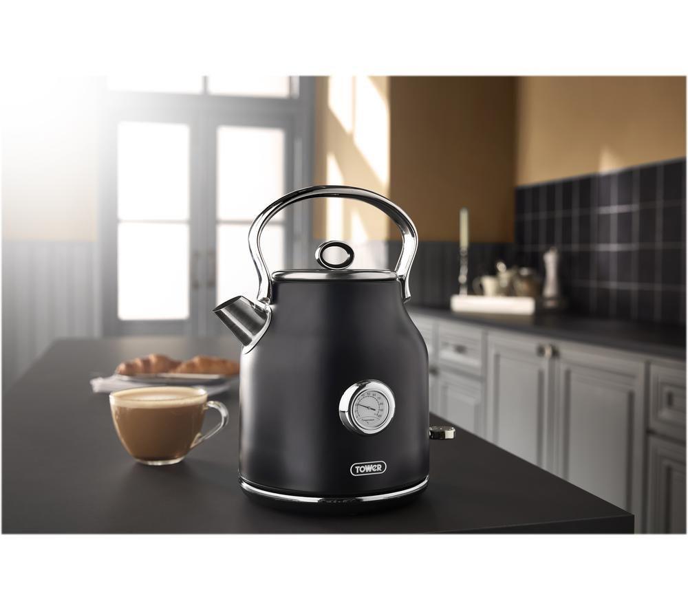 TOWER Renaissance T10063B Traditional Kettle - Black image number 2 of 6