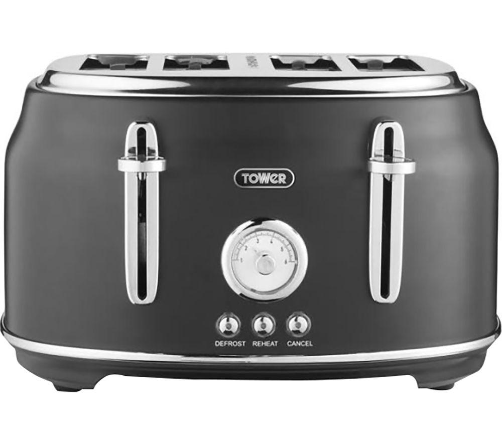 TOWER Renaissance T20065BLK 4-Slice Toaster review