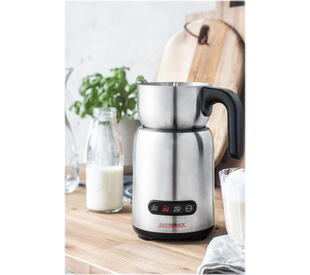 GASTROBACK Design Milk & Chocolate Advanced 62359 Milk Frother - Silver image number 10 of 10