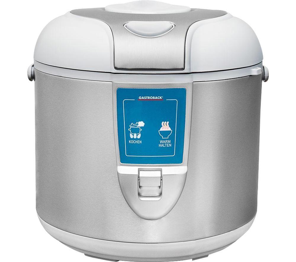 Gastroback Design Pro 62518 Rice Cooker - White & Grey