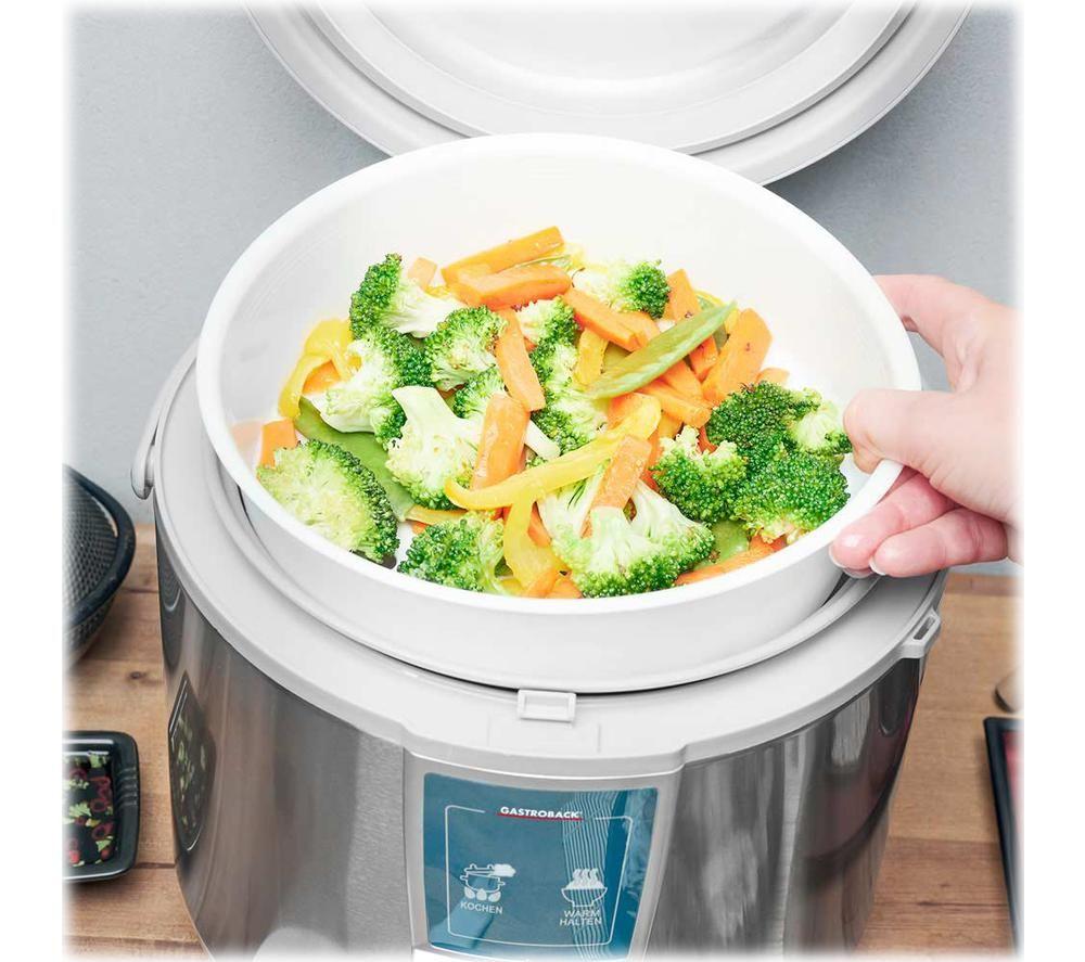 GASTROBACK Design Pro 62518 Rice Cooker - White & Grey image number 2 of 3