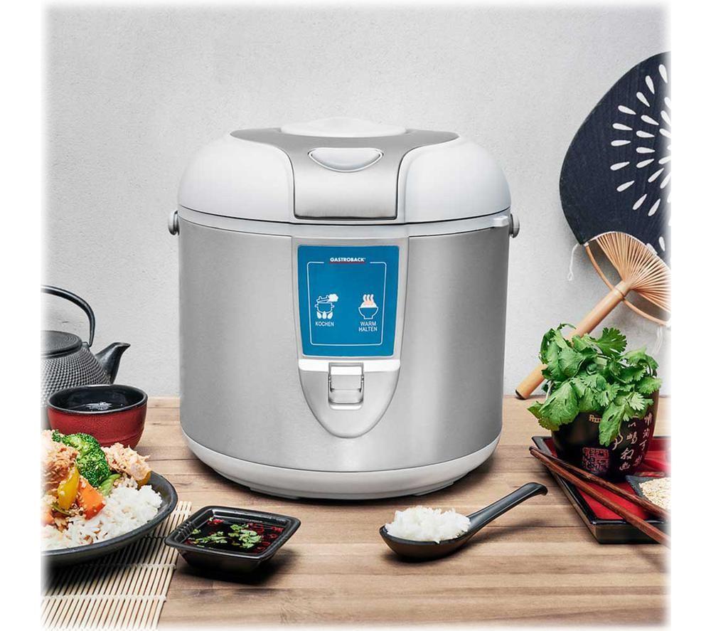 GASTROBACK Design Pro 62518 Rice Cooker - White & Grey image number 3 of 3