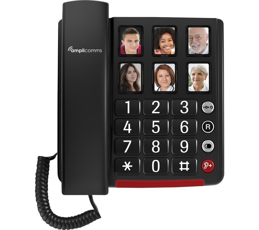 AMPLICOMMS BigTel 40 Plus Big Button Corded Phone review