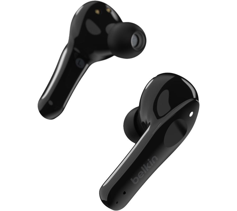 BELKIN SoundForm Move Wireless Bluetooth Earbuds - Black, Black