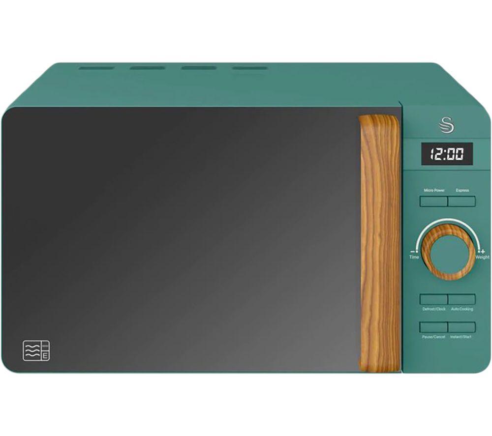 SWAN Nordic SM22036LGREN Solo Microwave - Green