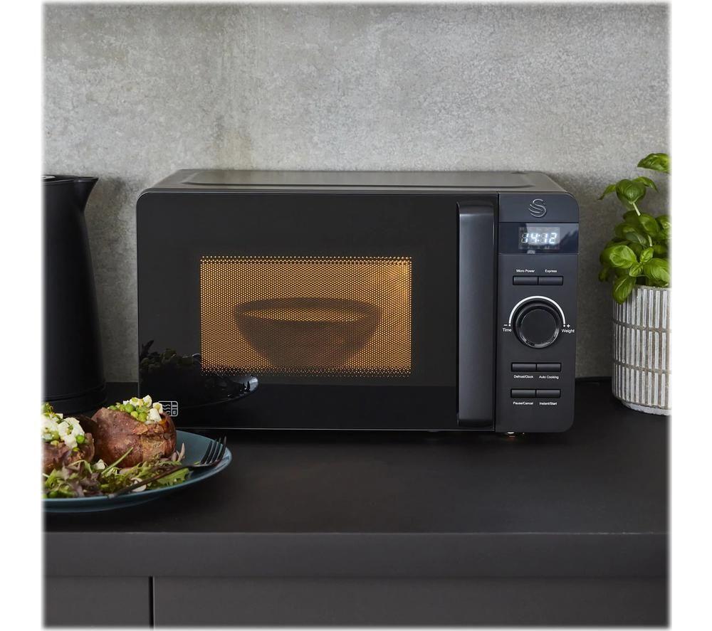 LaSalle Bristol 1.1 Black Convection Microwave