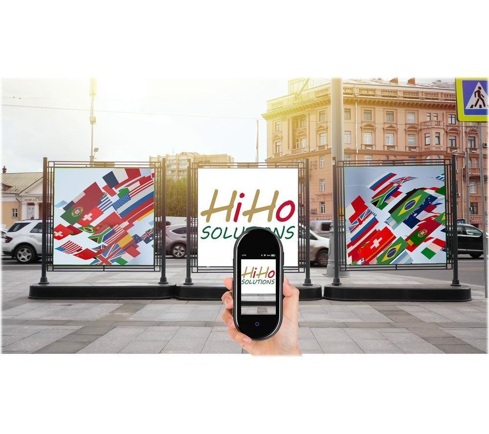HIHO Lingo Plus Handheld Translator - Black image number 4 of 9