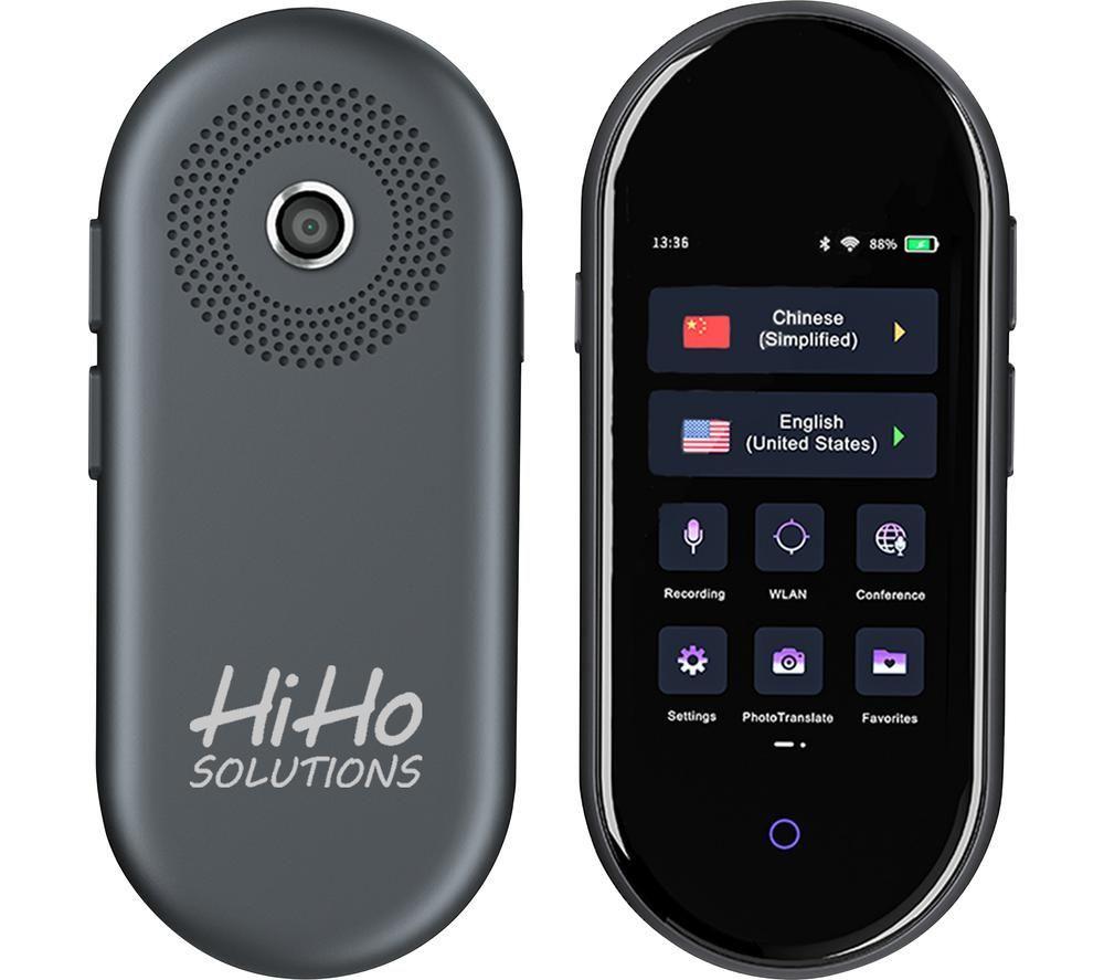 HIHO Lingo Plus Handheld Translator - Black image number 9 of 9