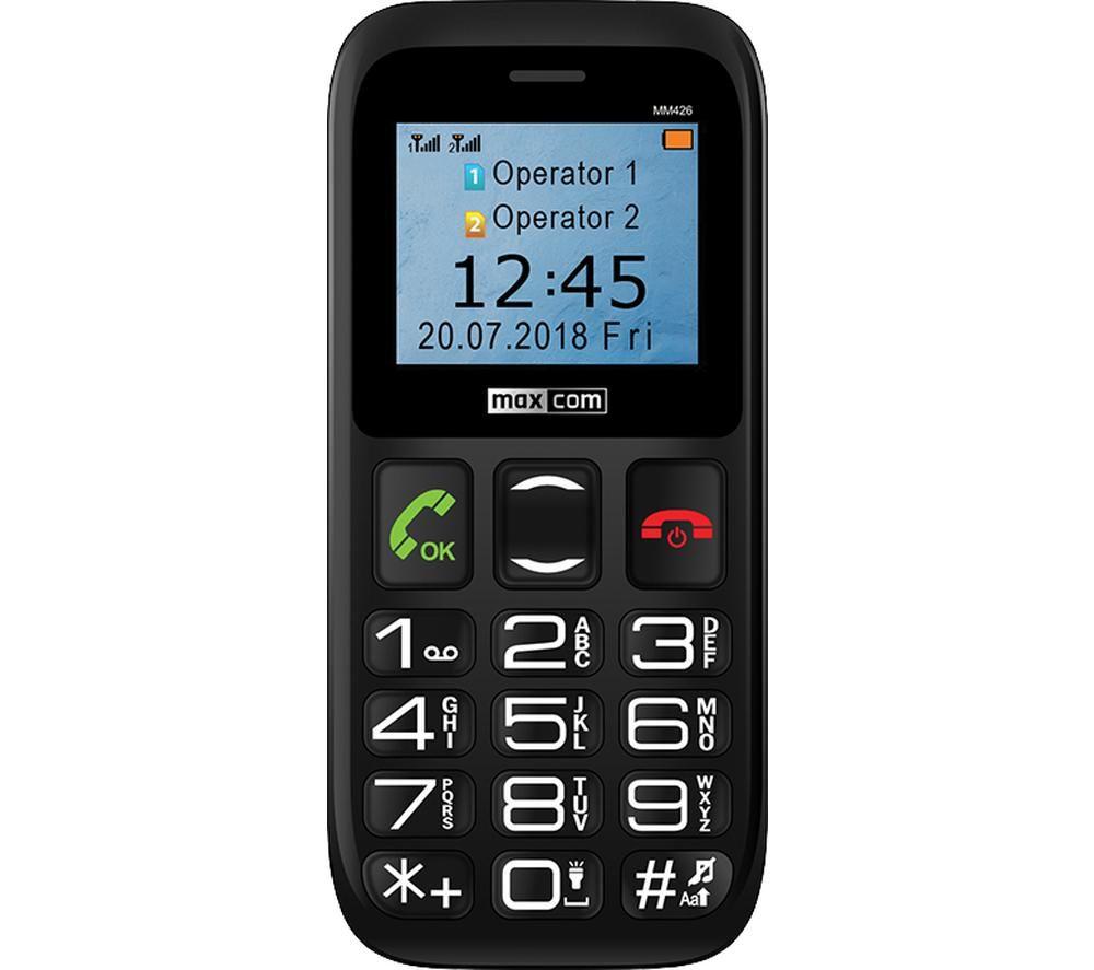 Image of MAXCOM Comfort MM426 - Black, Black