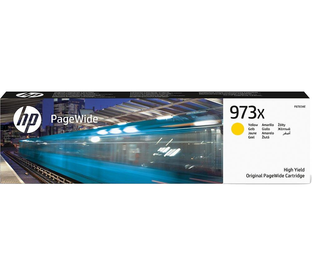 HP F6T83AE 973X High Yield Original PageWide Cartridge, Yellow, Single Pack